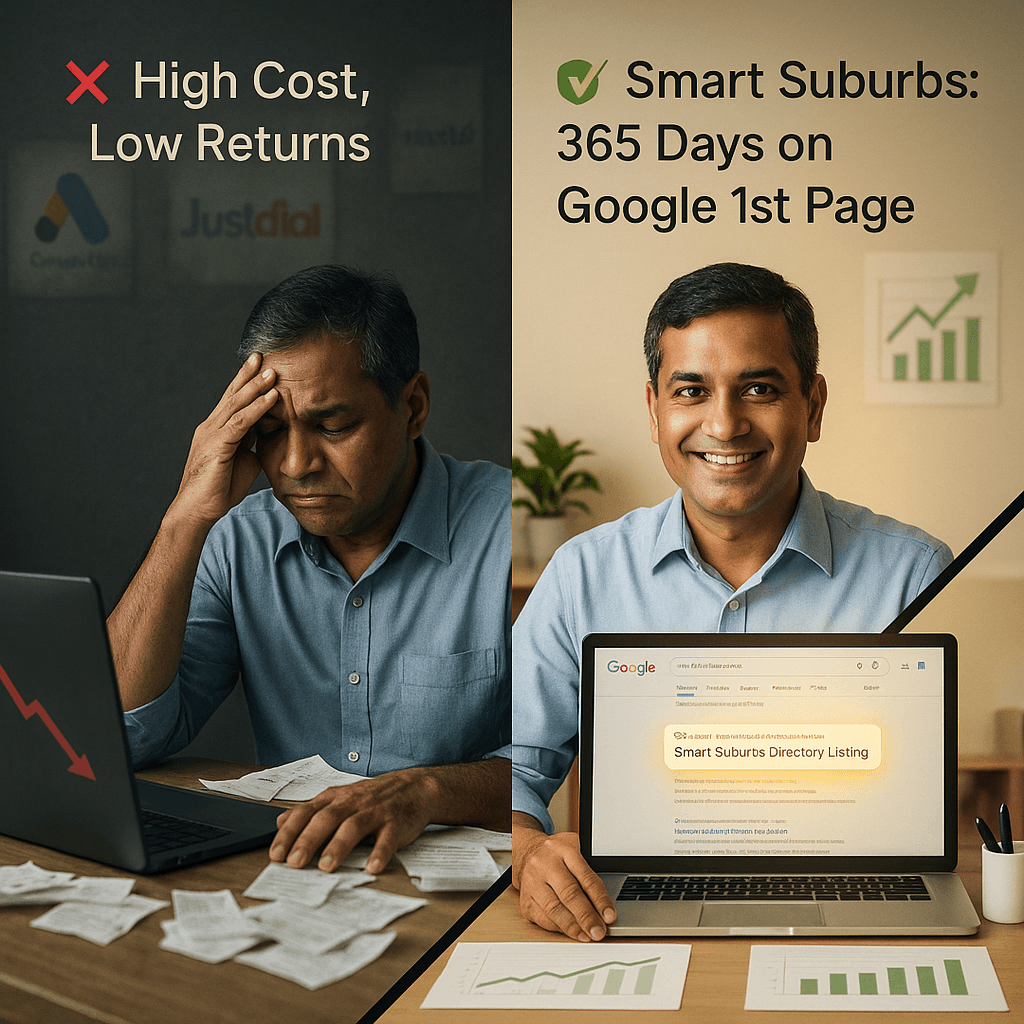 katraj business directory comparison, hyperlocal directory vs justdial katraj