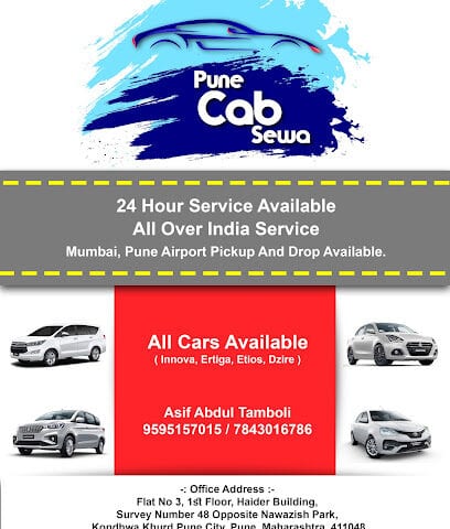 Pune Cab Sewa and Taxi Service in pune,mumbai